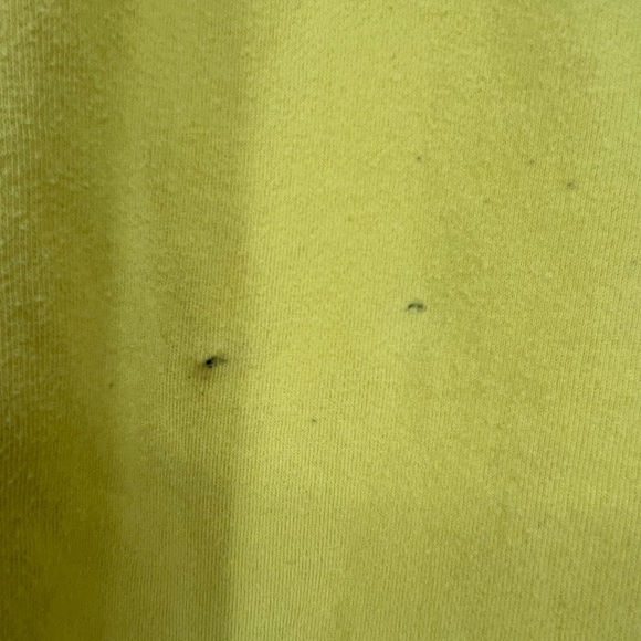 Vintage yellow green Aeropostale Hoodie Y2K size L - Picture 7 of 7